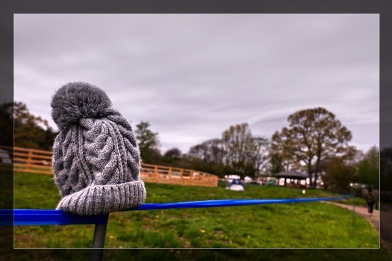 なかなか豪快な忘れ物