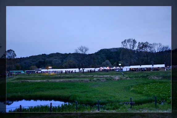 花笠があったはずの場所を撮る