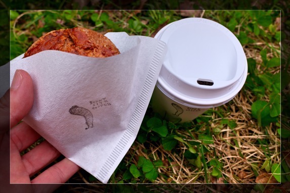 雪の中で撮ったのと似たアングルを探したが、そうでもなかった