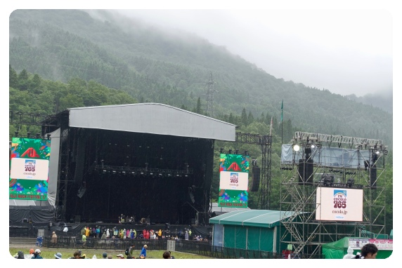 �͂��܂�O�ɎB����GREEN STAGE