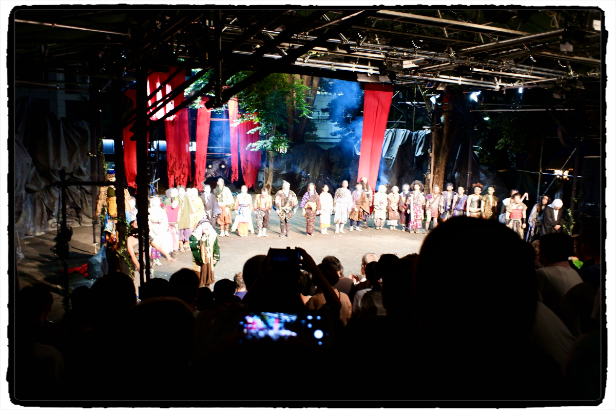 ピントが甘いけどカーテンコール ピントが甘いけどカーテンコール