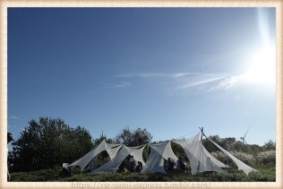 超気持ちよさそうなタープ