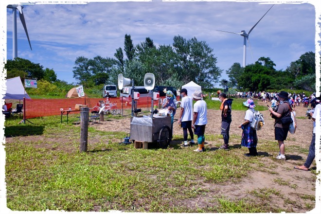 じゃんけん中の祭さん