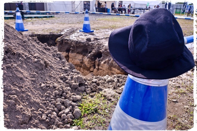 誰かの帽子の忘れ物