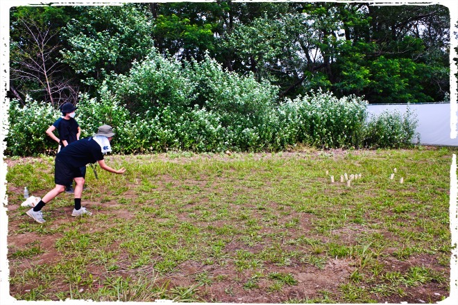 モルックしてる人たち