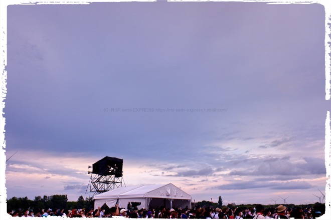 ナンバガ待ちのPAテント