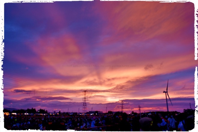 ちょっと豪華な夕焼け