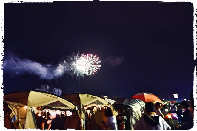 デジカメの花火２　これはもうアウト