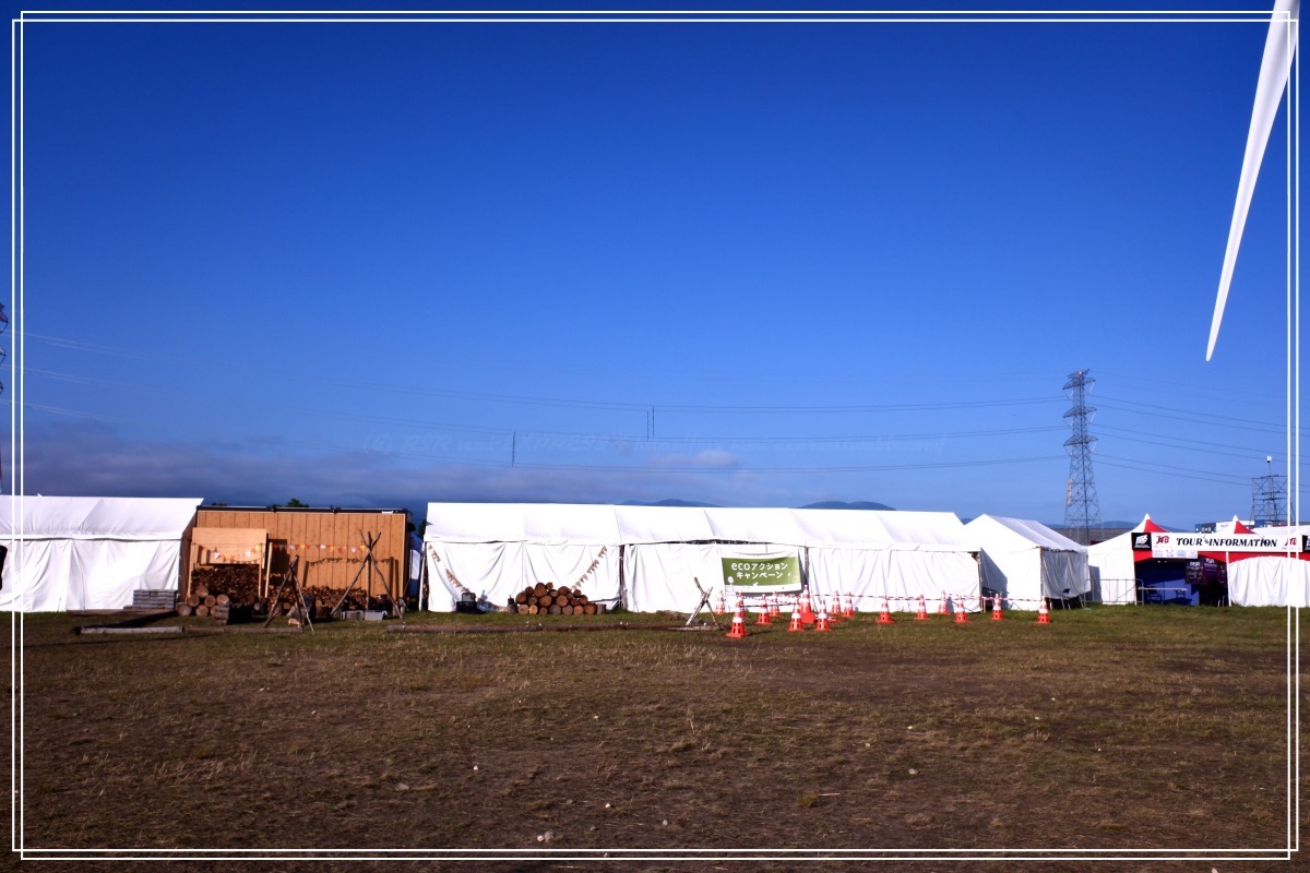 誰もいない時間に撮ったecoアクションブース