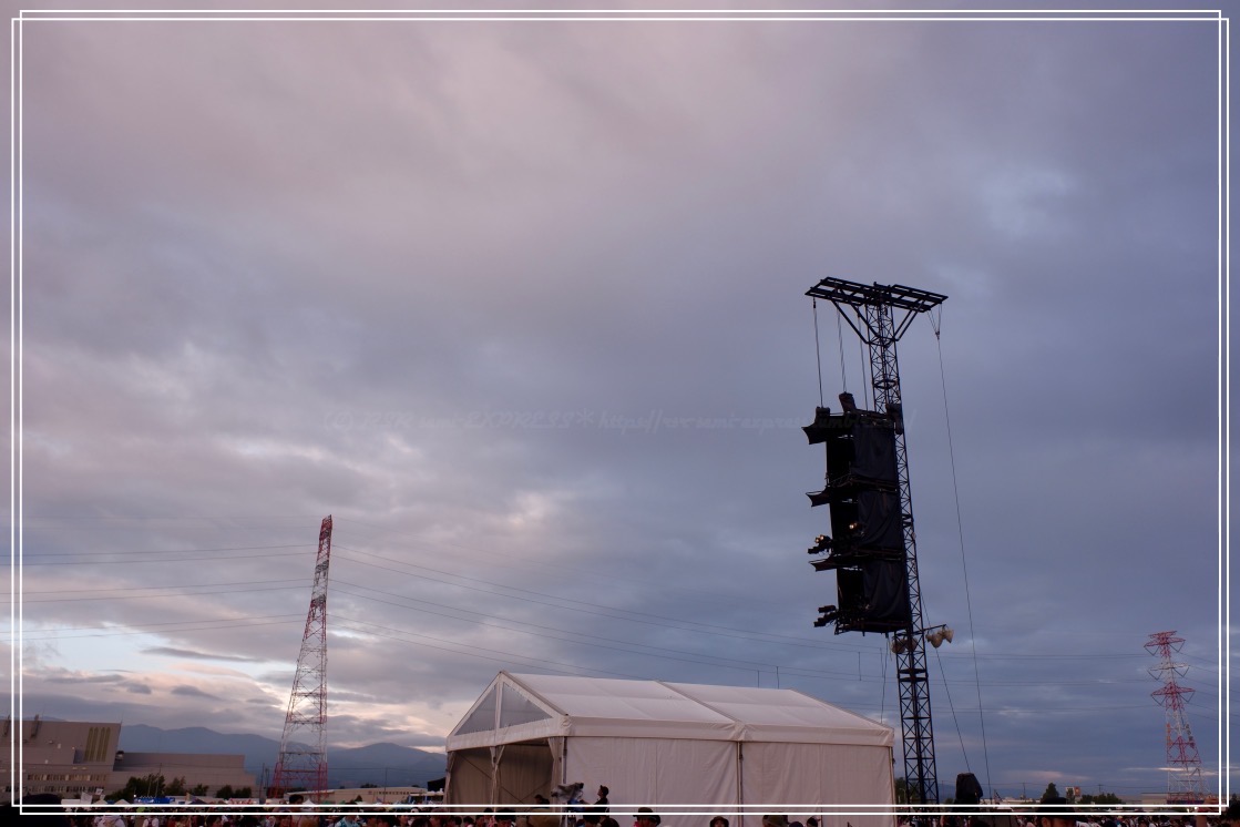 サンステのPAテントと照明