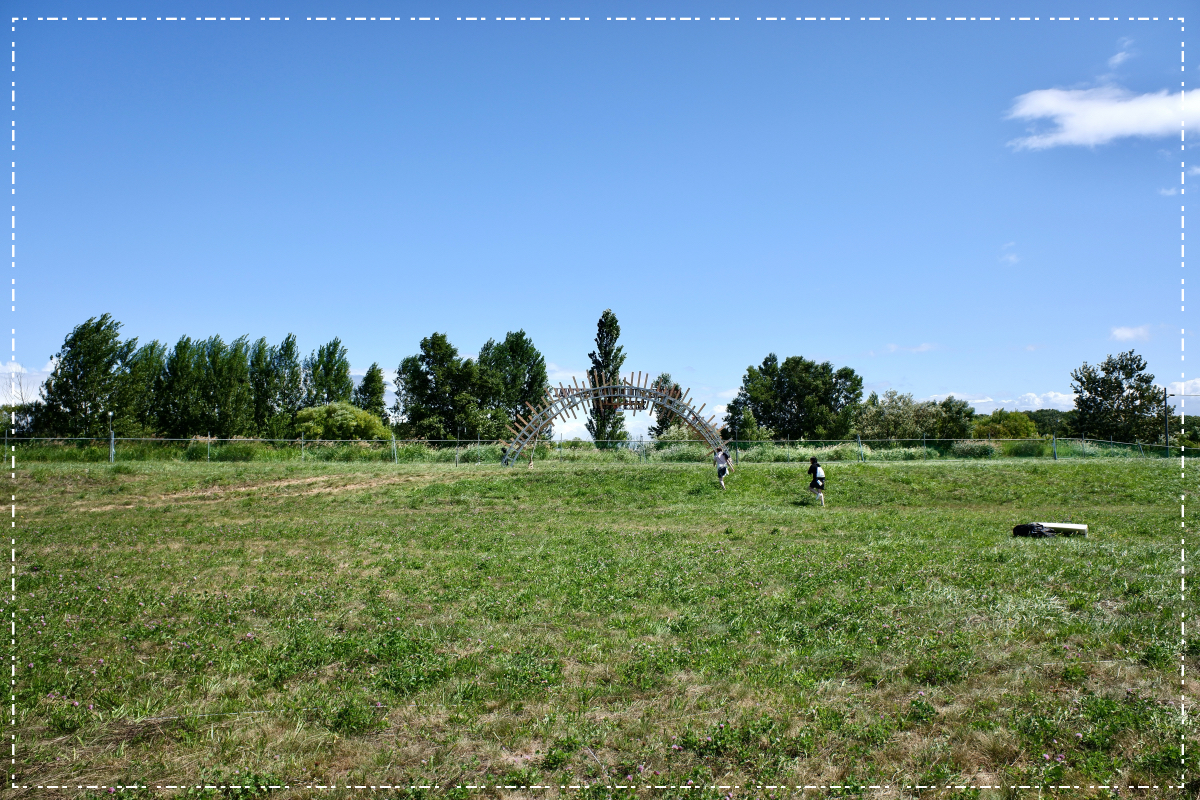 フォトスポットに走ってくカップル？青春じゃね？