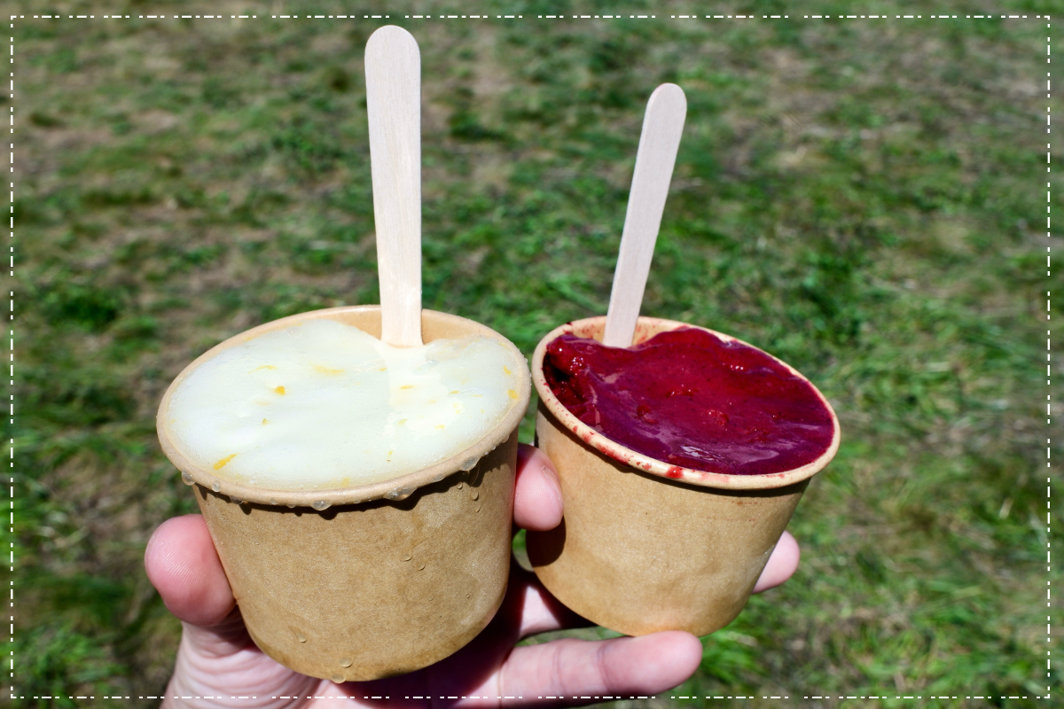 見ての通り、カシスの色味がしっかりしている