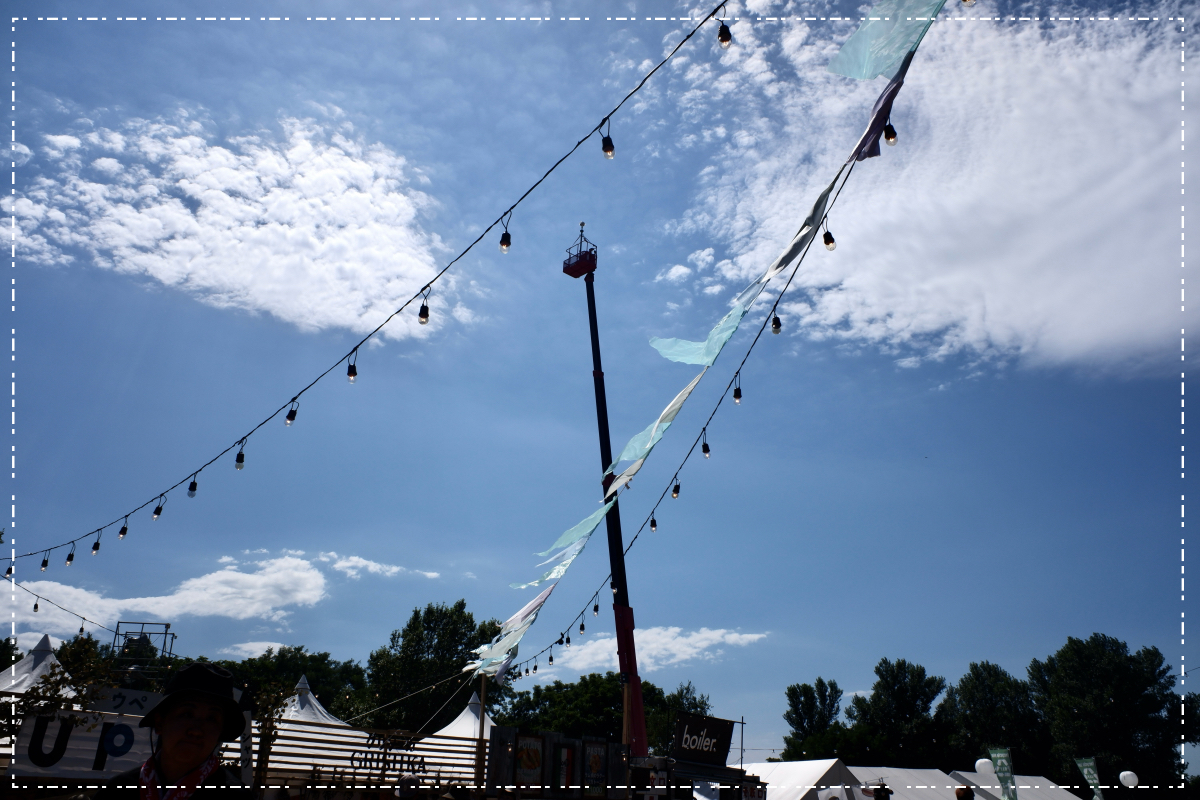 BOHEMIANにもあった高所作業車