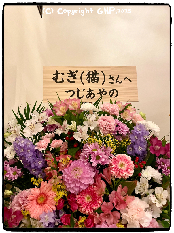 つじあやのから花